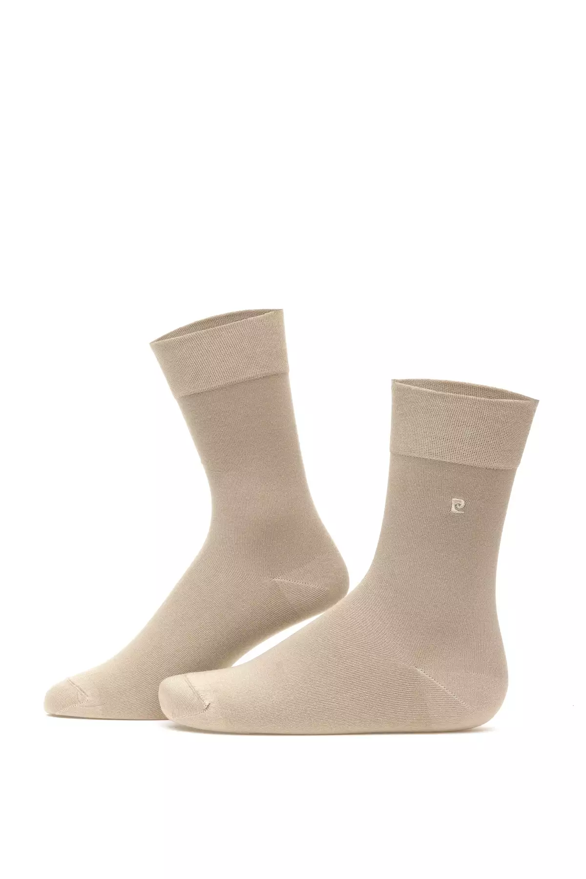 جوراب کالج مردانه با ترکیب بامبو رنگ بژ 50308446-591 برند Pierre Cardin - 945301129