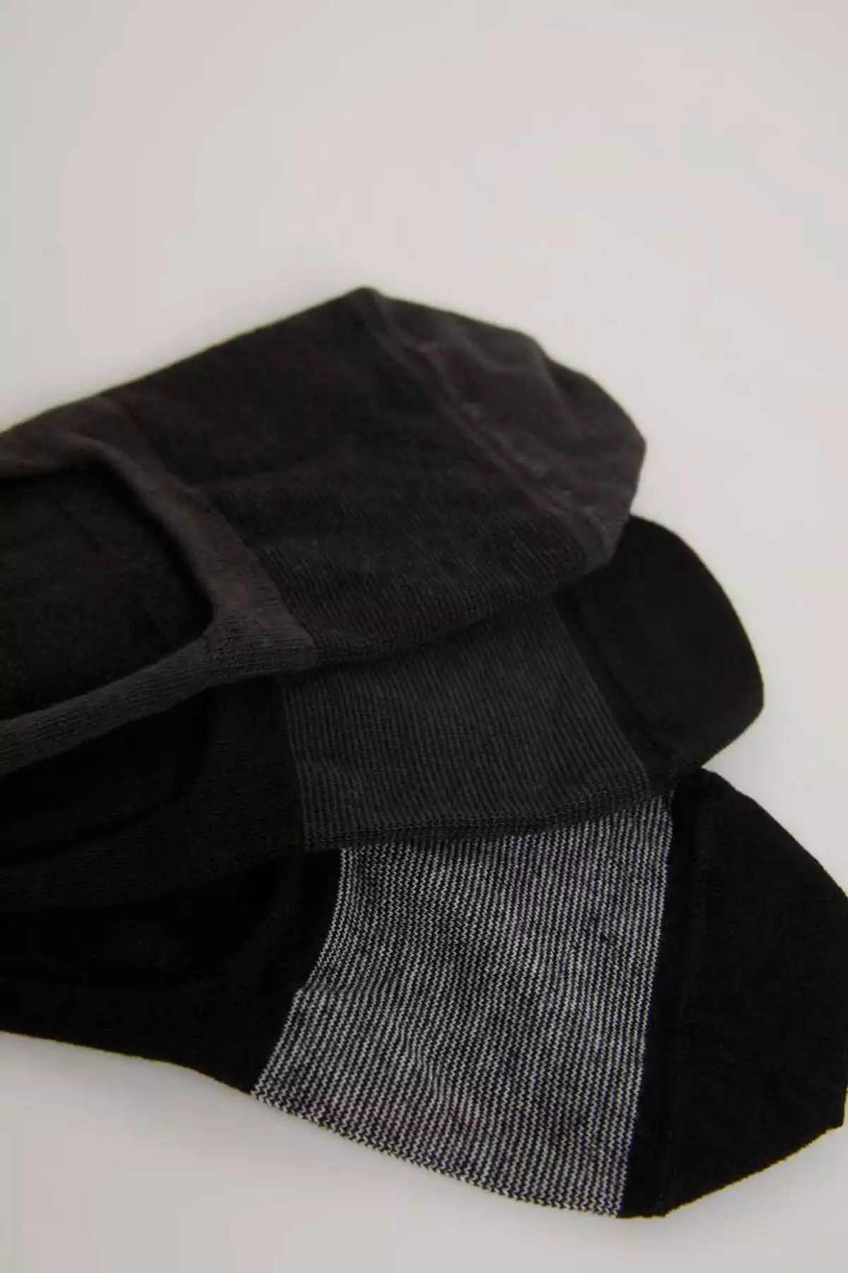 جوراب سهتایی کتان بدون درز مردانه C0181AXNS برند Defacto - 830132305