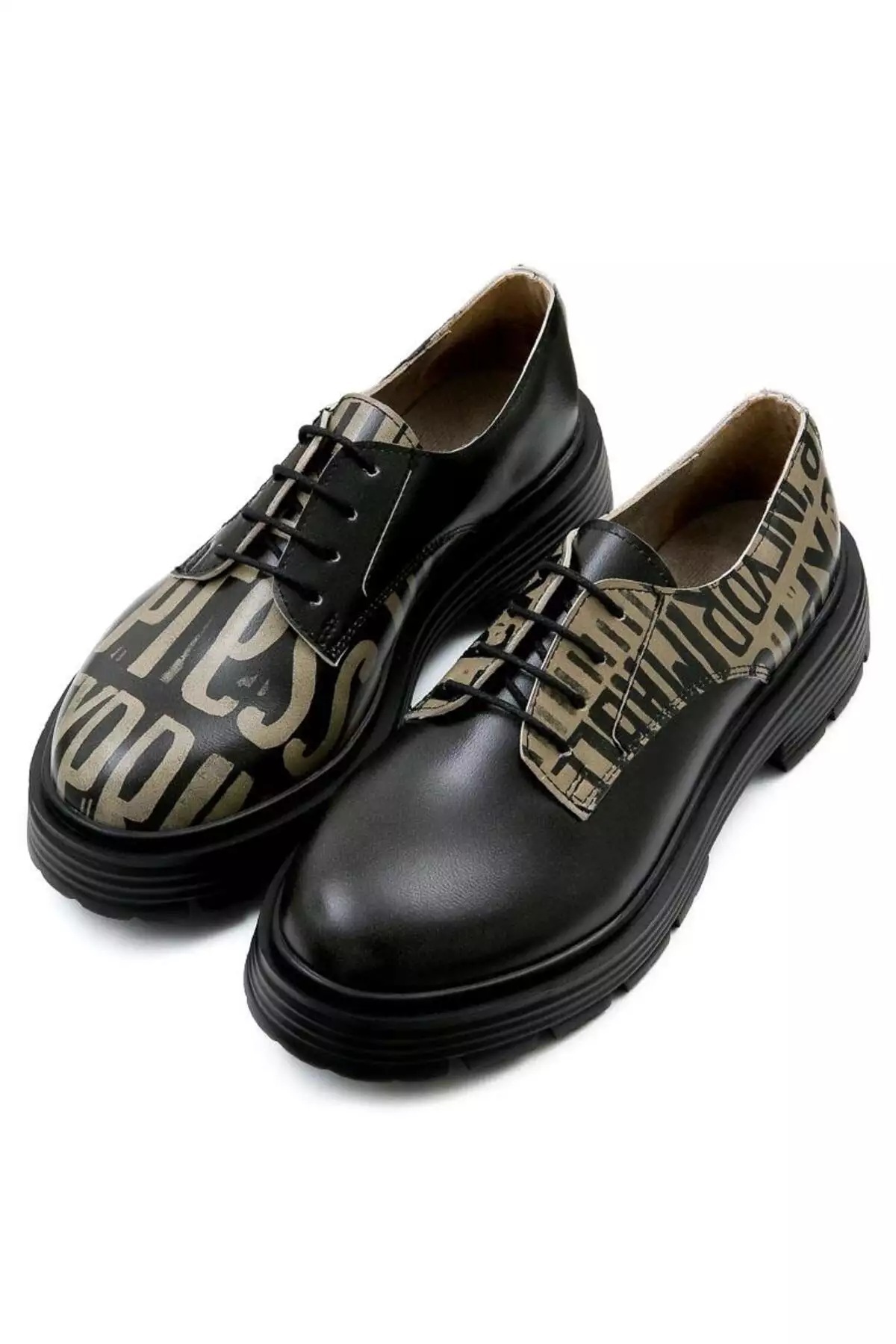 کفش روزمره زنانه از جنس چرم مصنوعی مشکی - طراحی اکسپرشن برند Dogo - 960325499