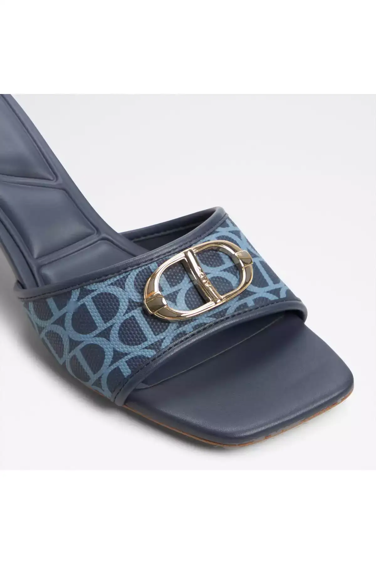 کوتازور - صندل پاشنهدار بدون بند زنانه از چرم مصنوعی به رنگ سرمهای با پاشنه کوچک برند Aldo - 901791709