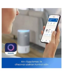 پلار پروتکت دستگاه تصفیه و مرطوب‌کننده هوای هوشمند ۲ در ۱ + هدیه: پنکه رومیزی برند Philips - 888521448