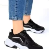 کفش ورزشی زنانه سیاه و سفید 18148 برند SOHO - 700576378