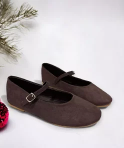 بابت دختران با طرح گلهای خاکستری برند Ponchiq - 991083622