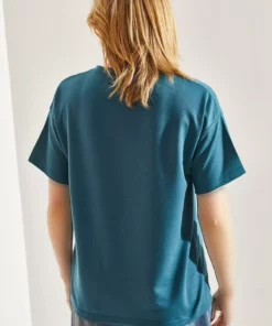 تی‌شرت زنانه پایه 60241001 برند Bianco Lucci - 820271607