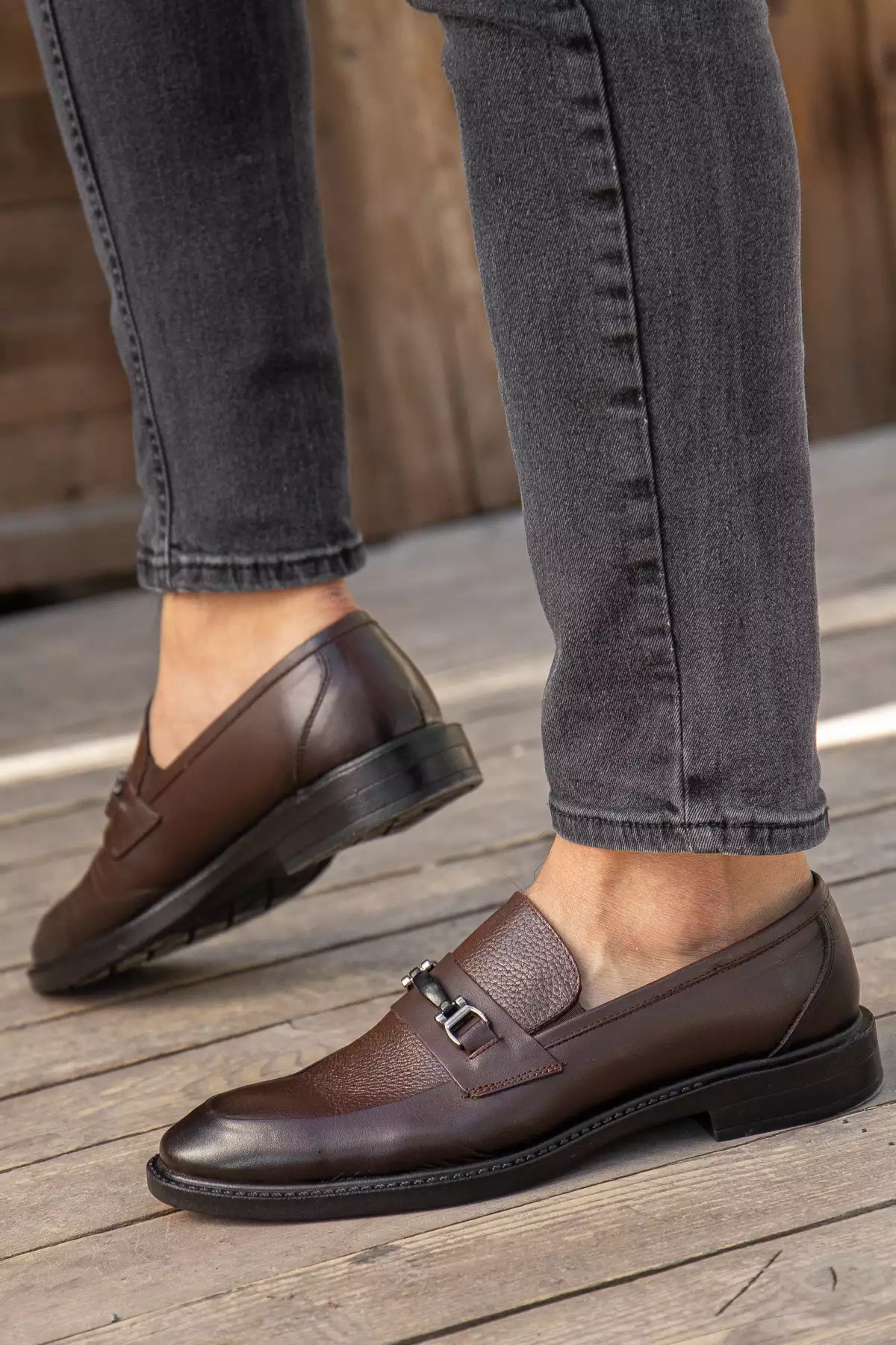 کفش کلاسیک مردانه روزمره با کفی ارتوپدیک از چرم طبیعی مدل D0699 برند Daxtors - 868531316