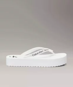 دمپایی ساحلی پلتفرم TPU زنانه مدل YW0YW01830-01W برند Calvin Klein - 901861018